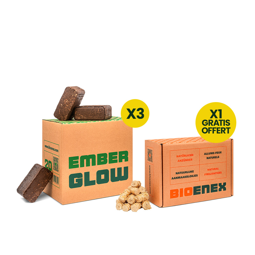 3 + 1 Gratis Aanmaakblokjes Speciale Deal