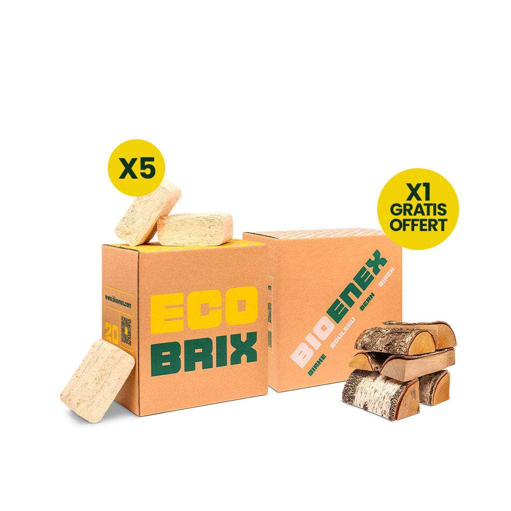 EcoBrix Zaagsel Briketten