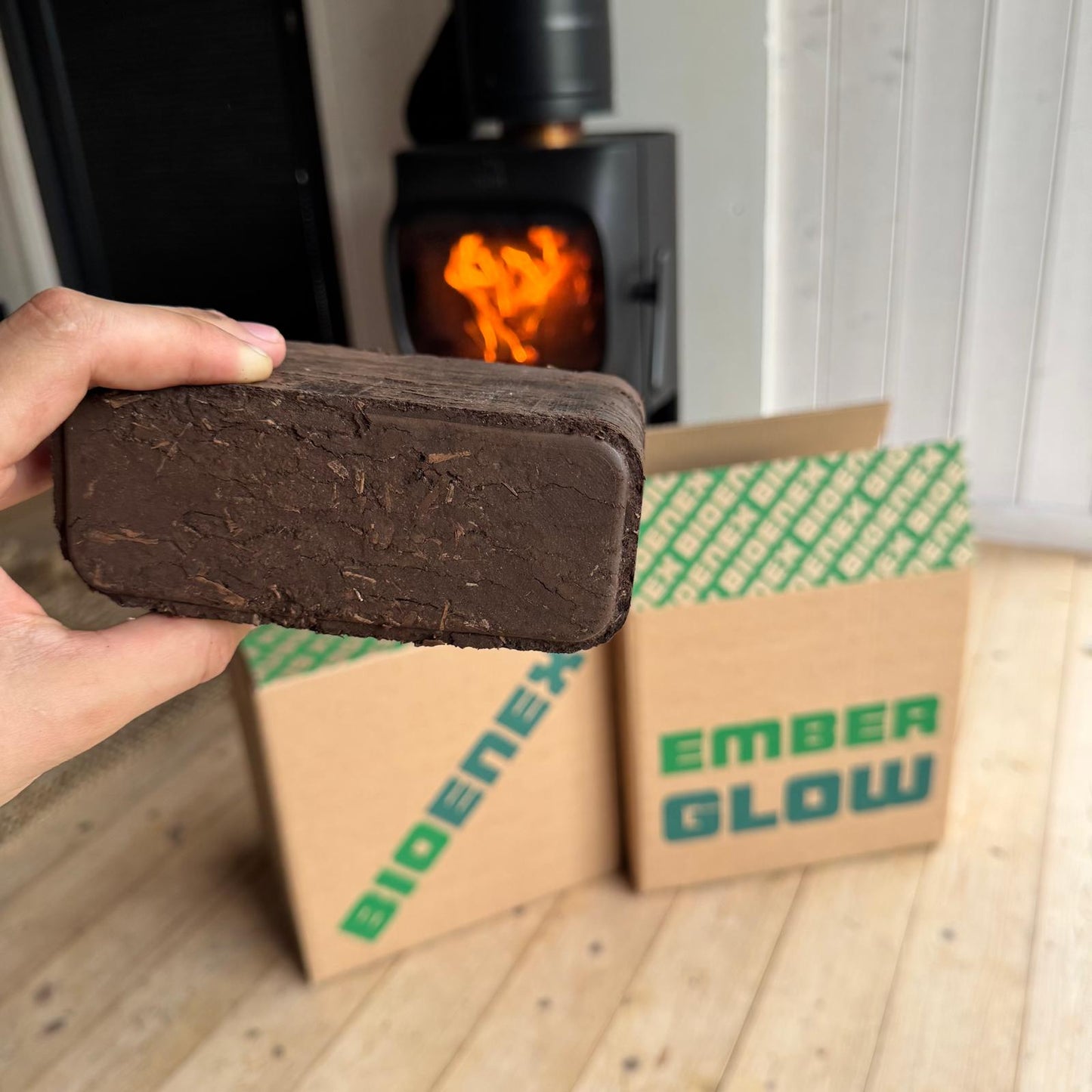 EmberGlow Nachtbriketten